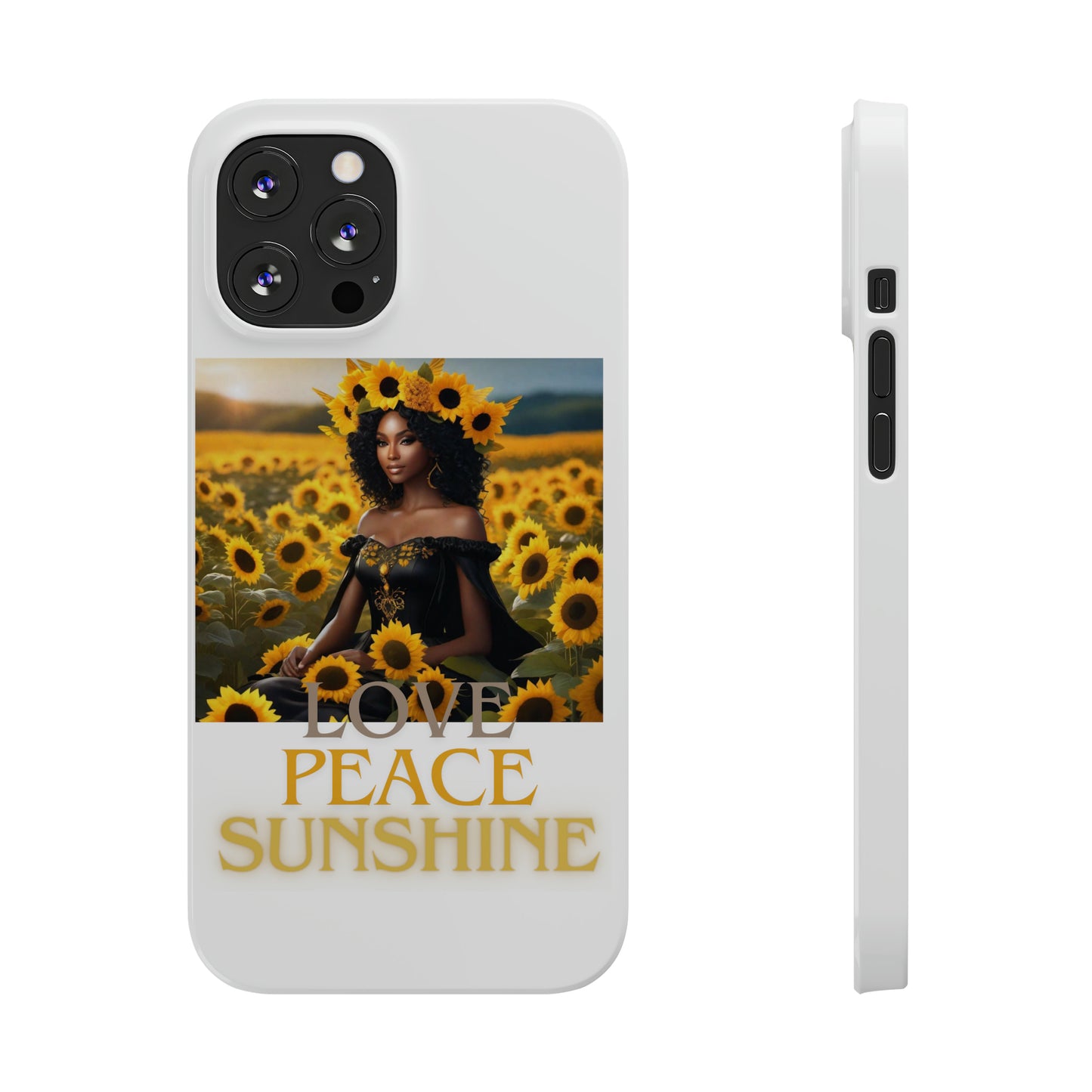 Sunshine Slim white Phone Cases - iPhone 12 Pro Max - Phone Case