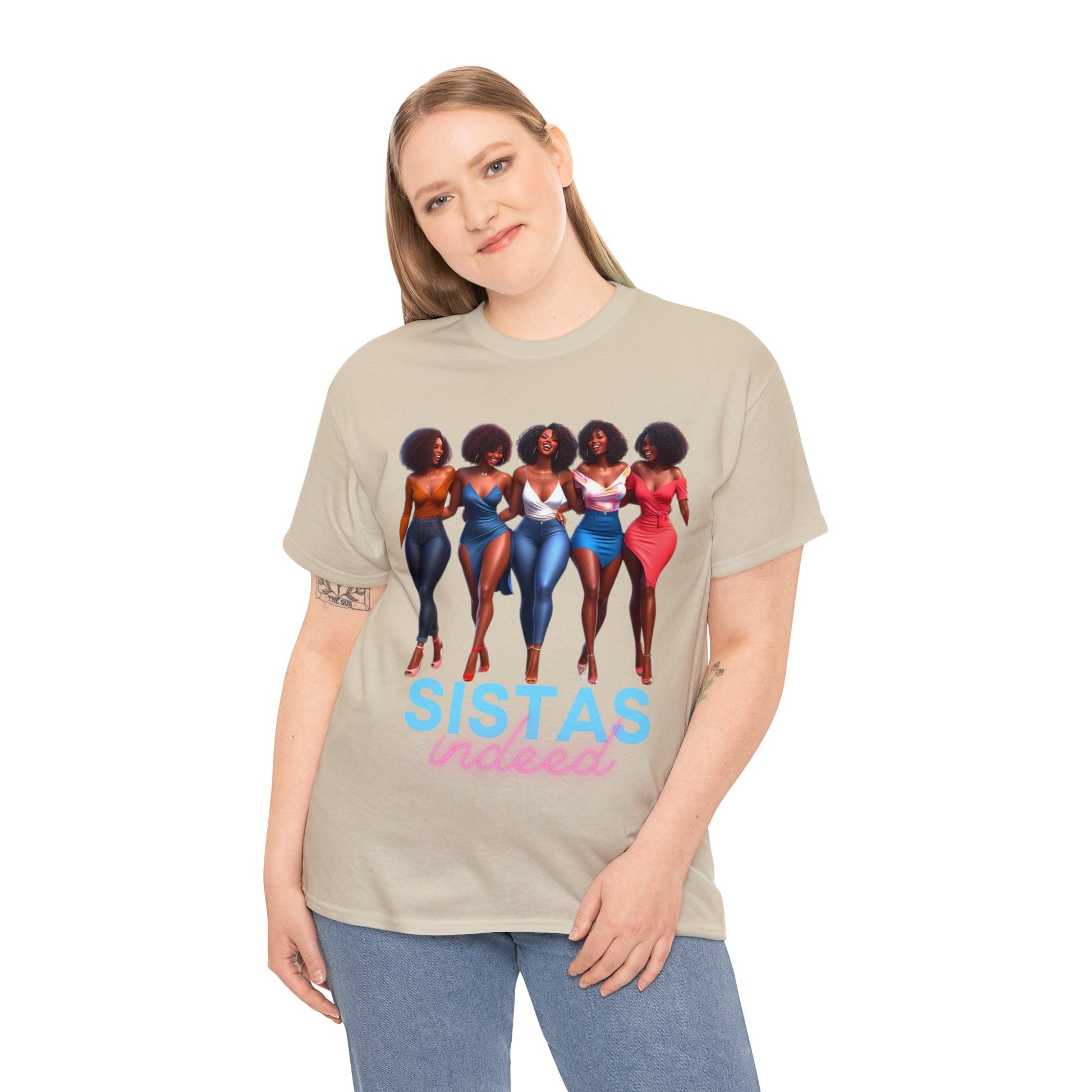 Sistas Indeed Unisex Heavy Cotton Tee - T-Shirt