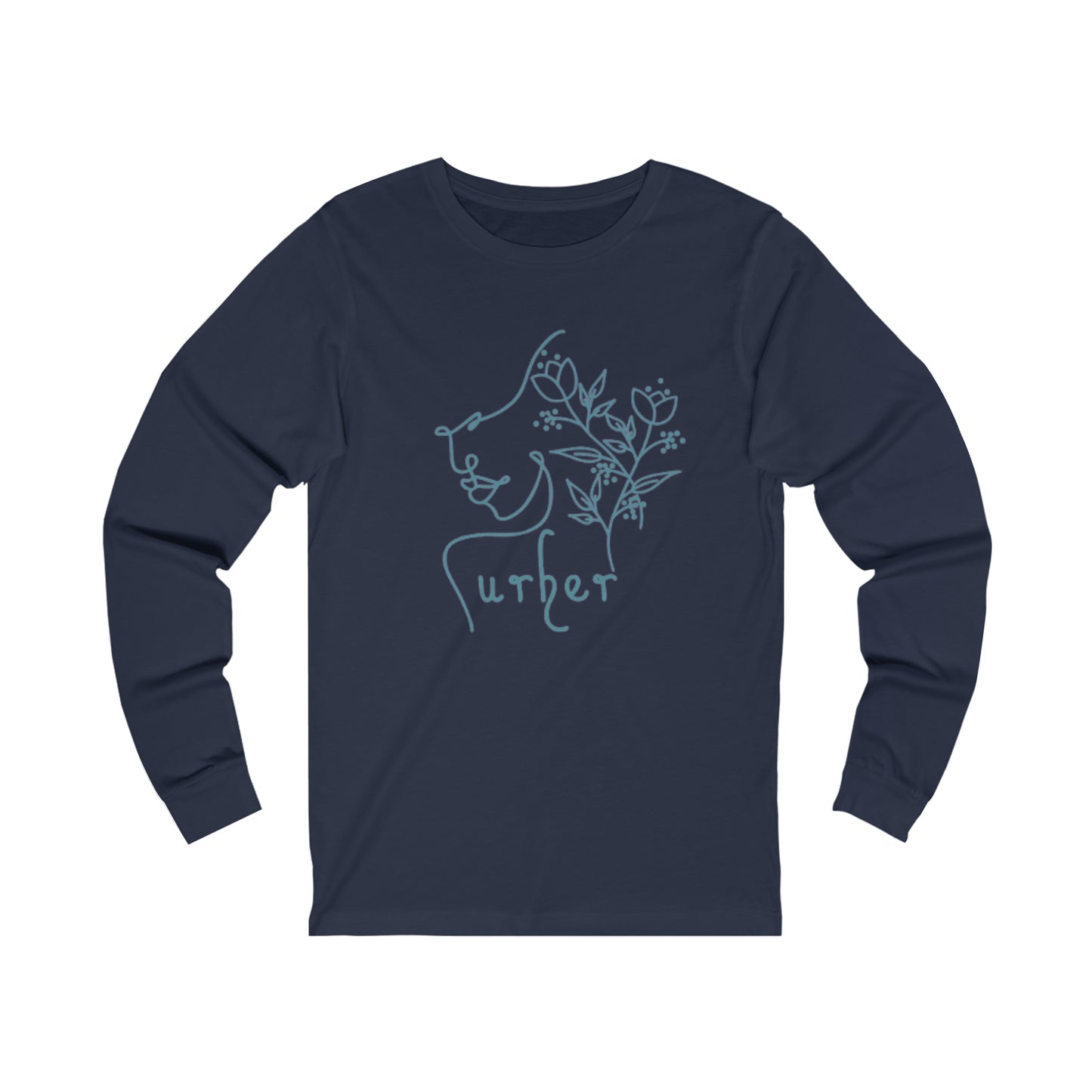 URHER Long Sleeve Shirt - S / Navy - Long-sleeve