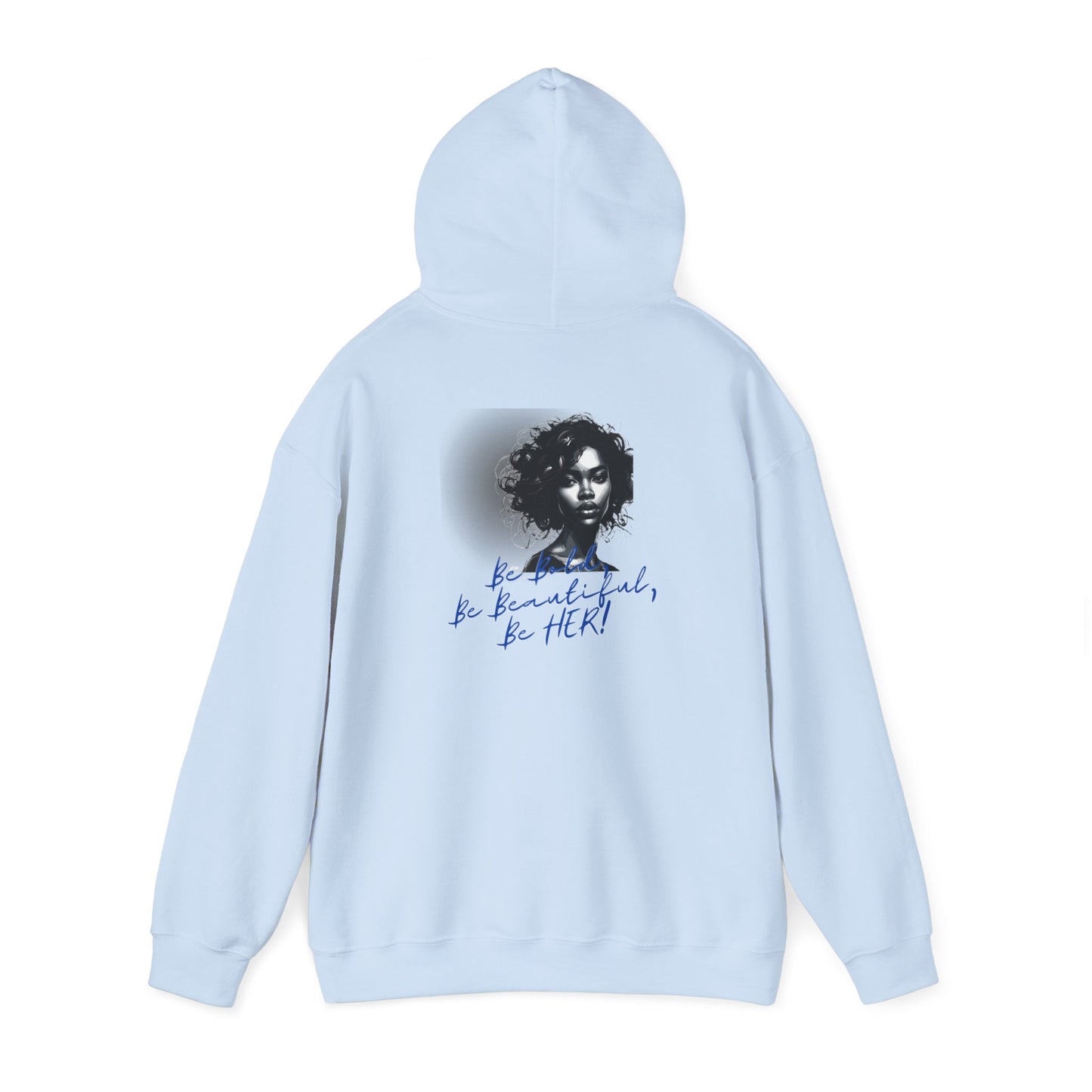 Bold Beautiful Her Hoodie blue - Light Blue / S - Hoodie