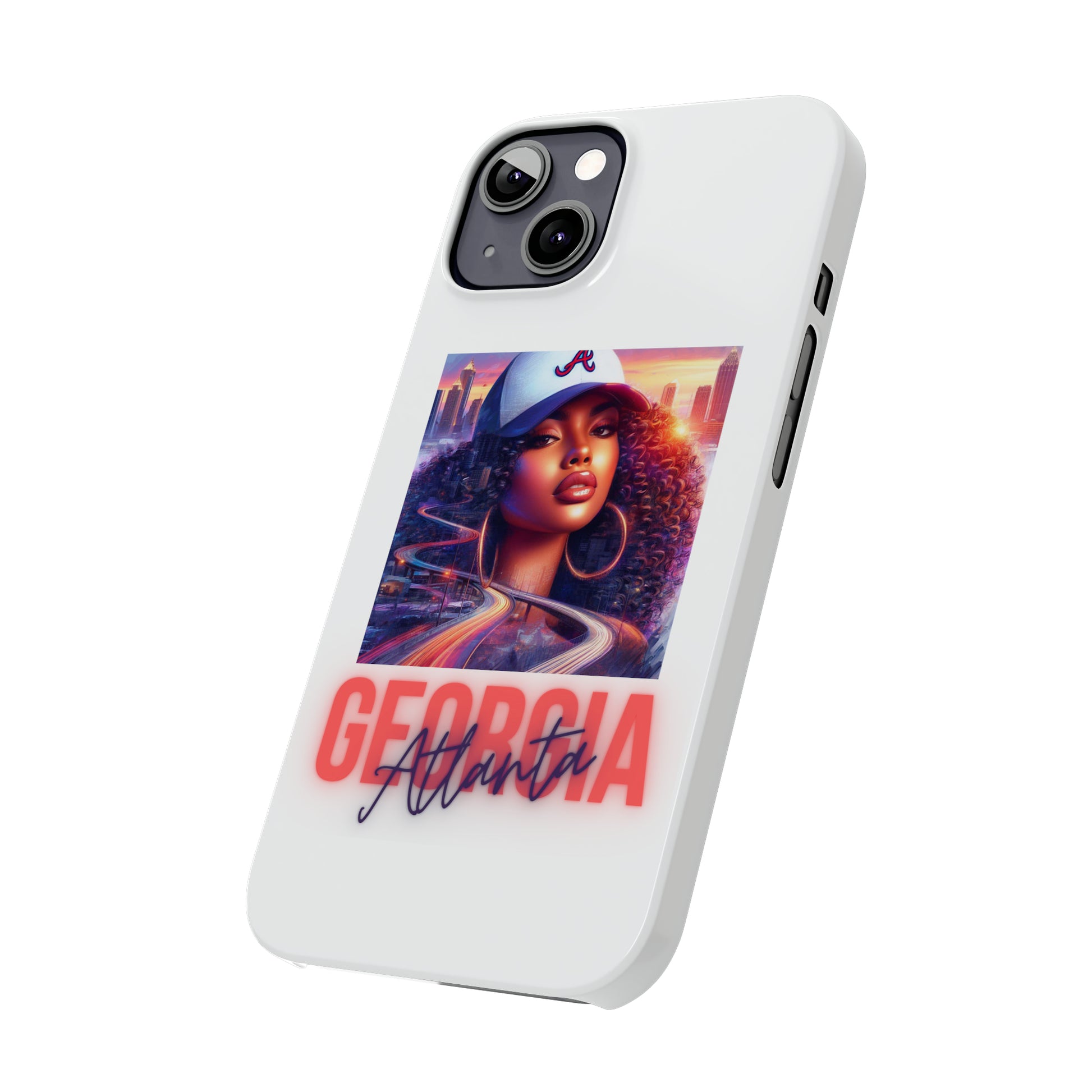 Atlanta GA Slim Phone Cases - Phone Case