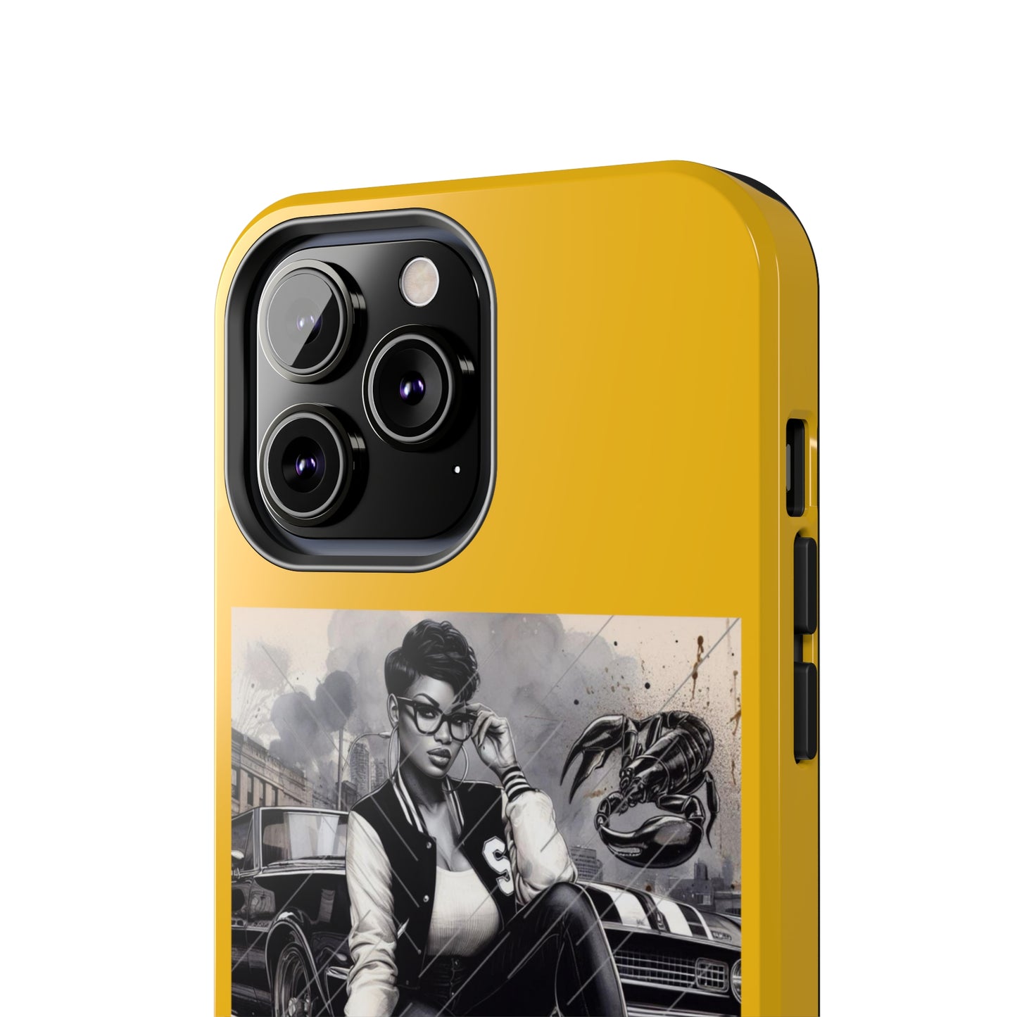 Scorpio Yellow Tough Phone Cases - Phone Case