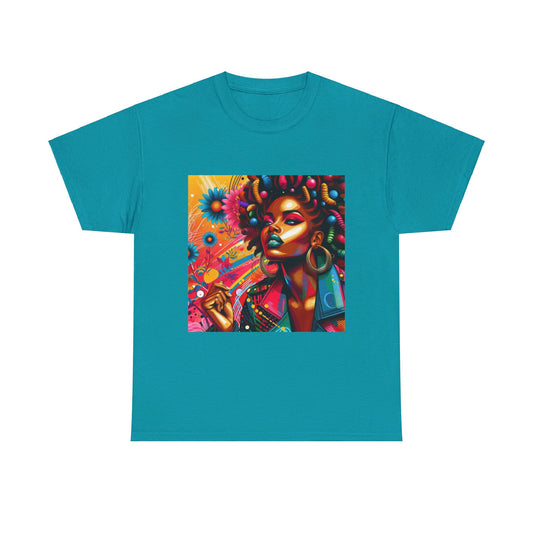 Vibrant Girl Unisex Heavy Cotton Tee