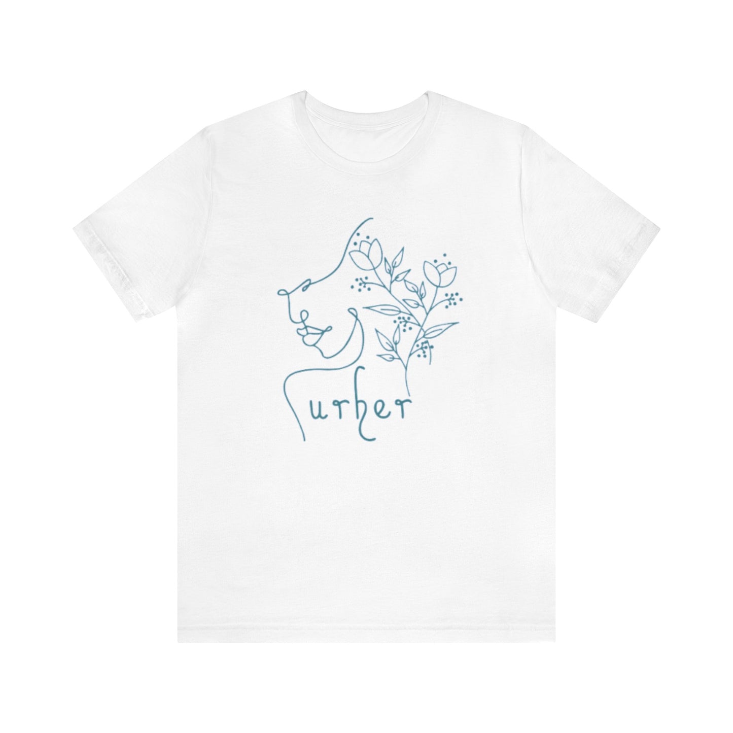 URHER Sleeve Tee - White / S - T-Shirt