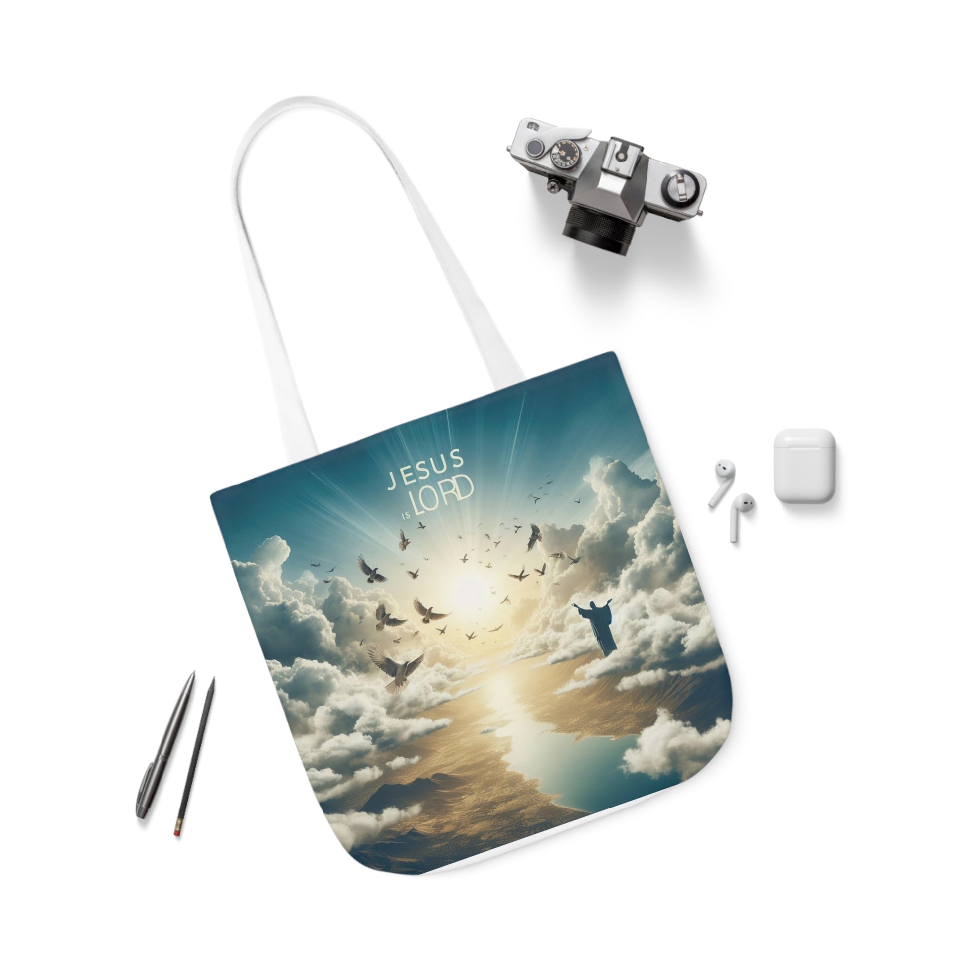 Jesus is Lord Canvas Tote Bag - Accessories