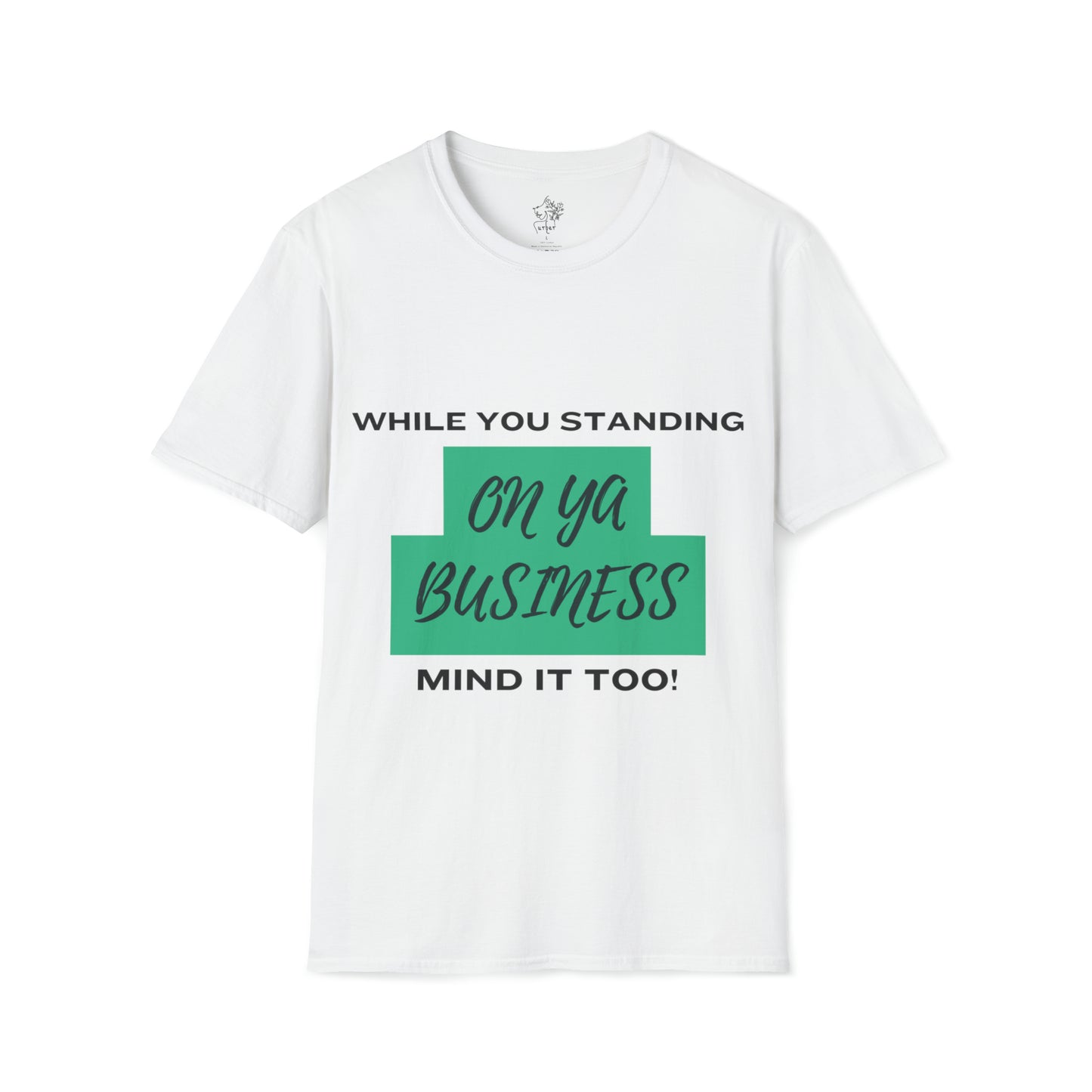 Mind a business Tee green - White / S - T-Shirt