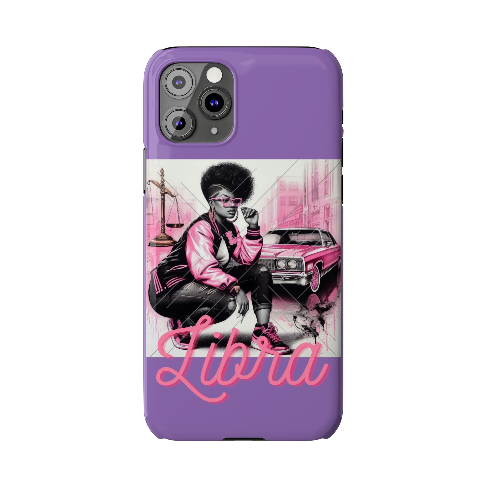 Libria Purple Phone Cases - Phone Case