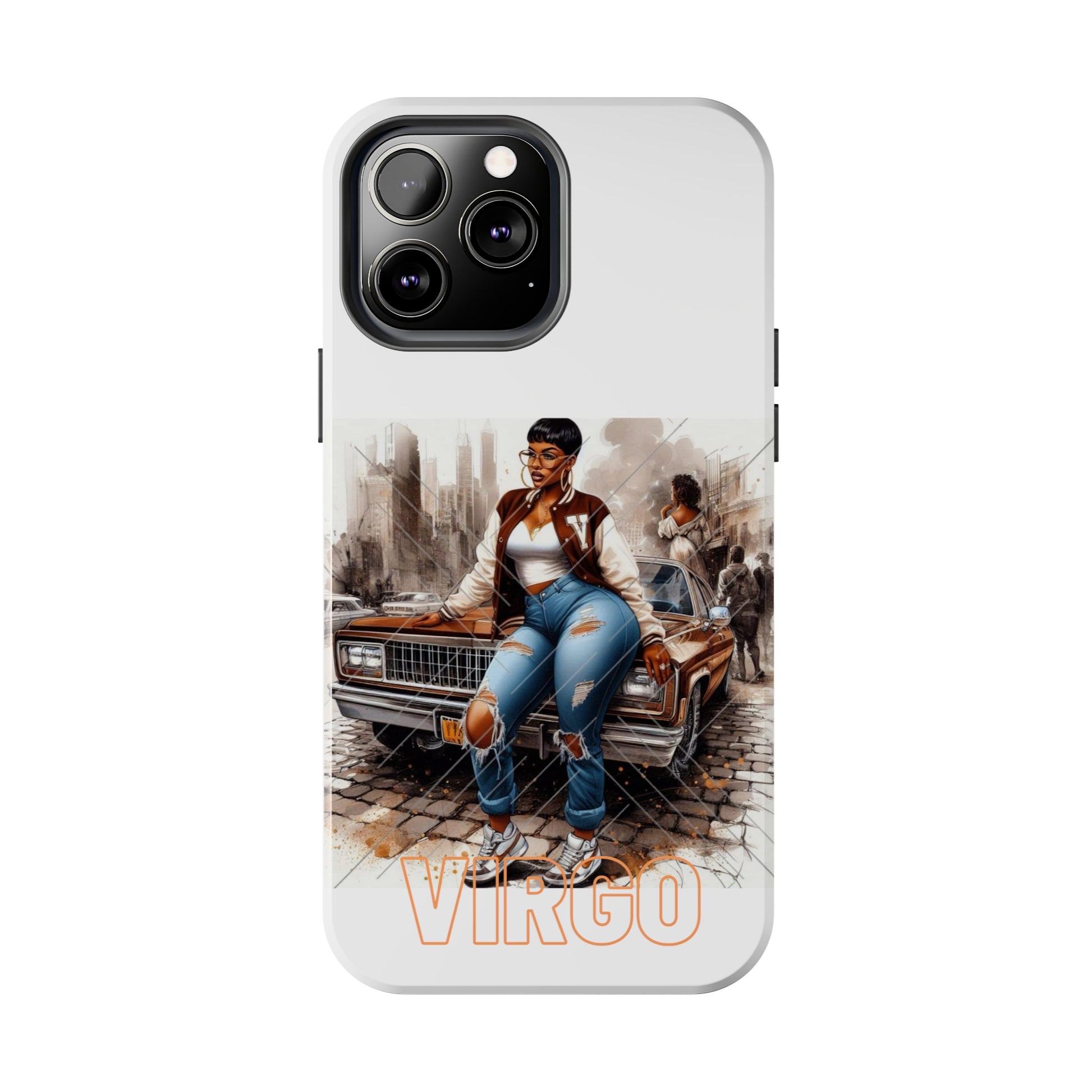 Virgo White Tough Phone Cases - Phone Case