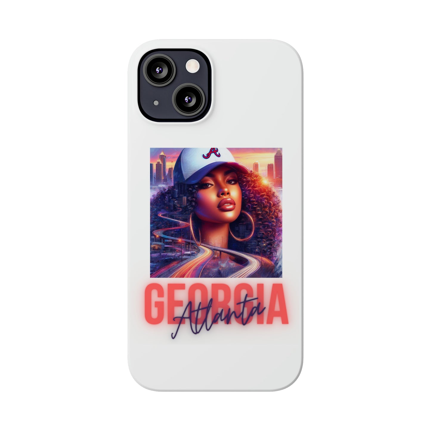 Atlanta GA Slim Phone Cases - Phone Case