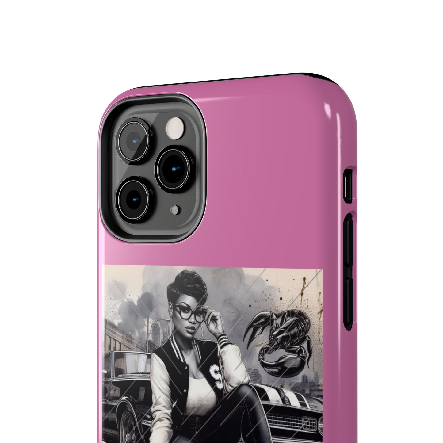 Scorpio Pink Tough Phone Cases - Phone Case