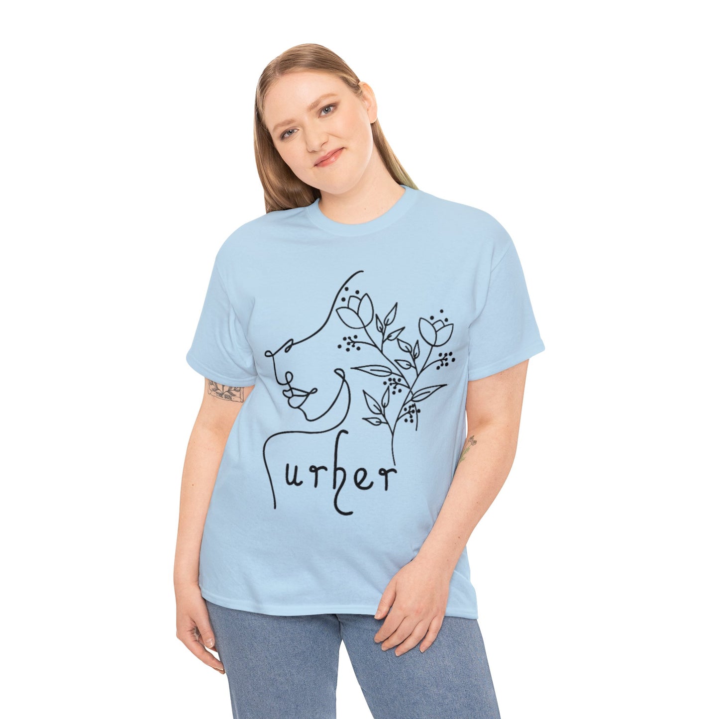 URHER Unisex Heavy Cotton Tee - T-Shirt