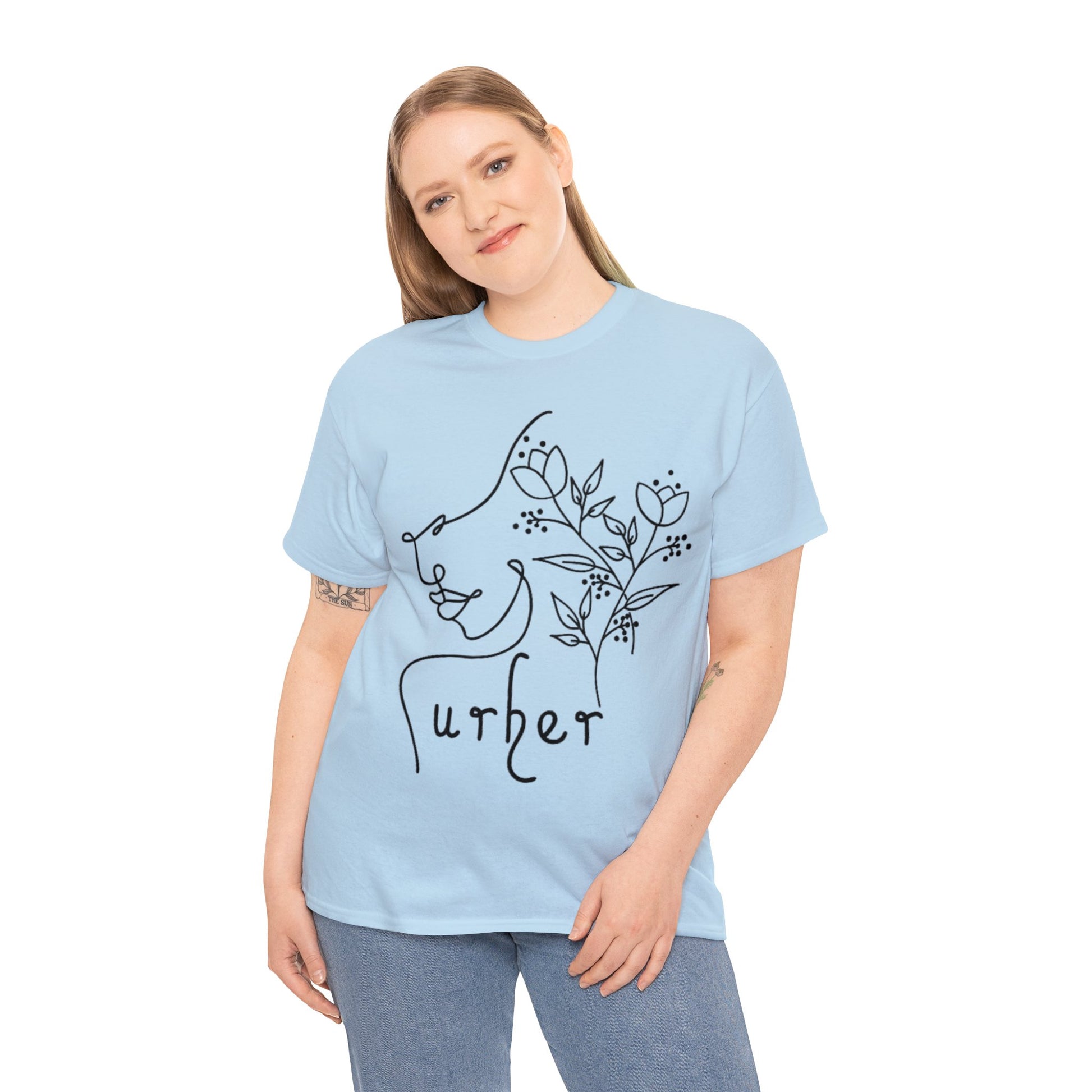 URHER Unisex Heavy Cotton Tee - T-Shirt