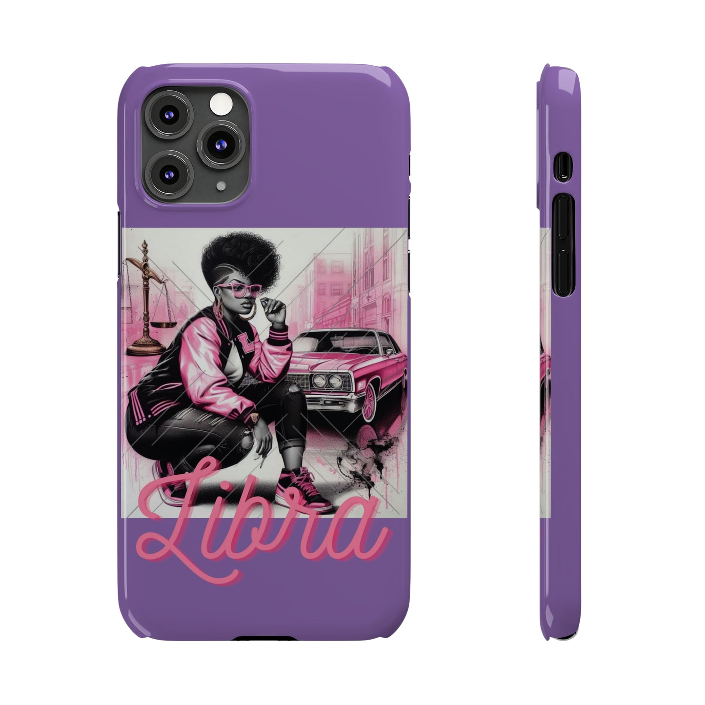 Libria Purple Phone Cases - iPhone 11 Pro - Phone Case