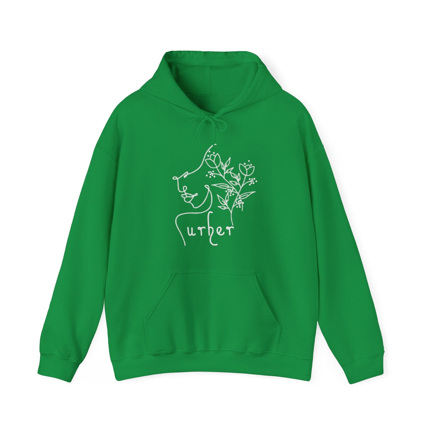 Copy of URHER Teal Hoodie - Irish Green / S - Hoodie