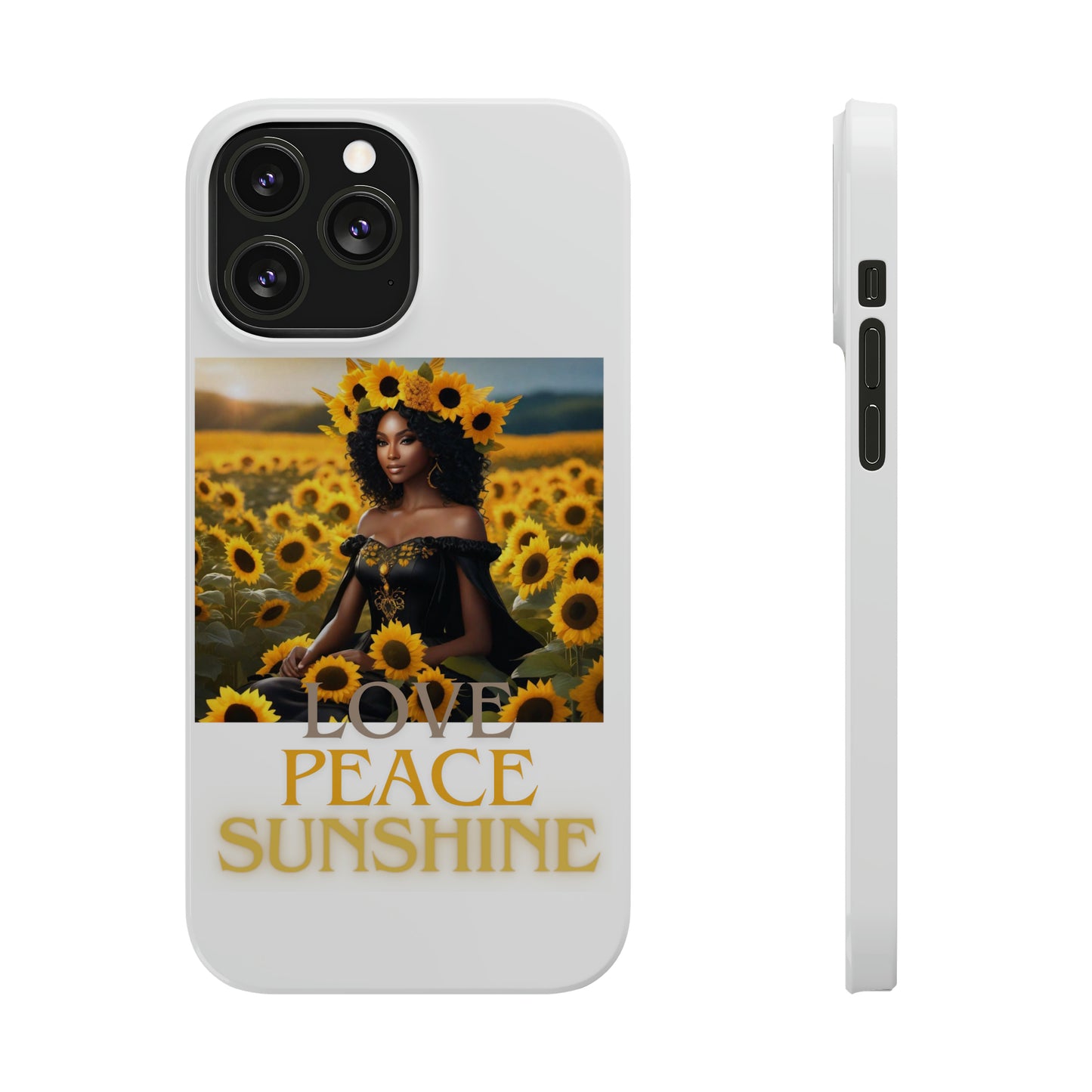 Sunshine Slim white Phone Cases - iPhone 13 Pro Max - Phone Case