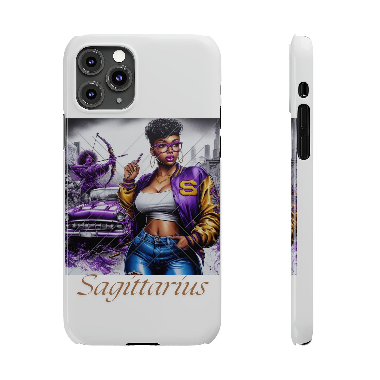 Sagittarius Slim Phone Cases - iPhone 11 Pro - Phone Case