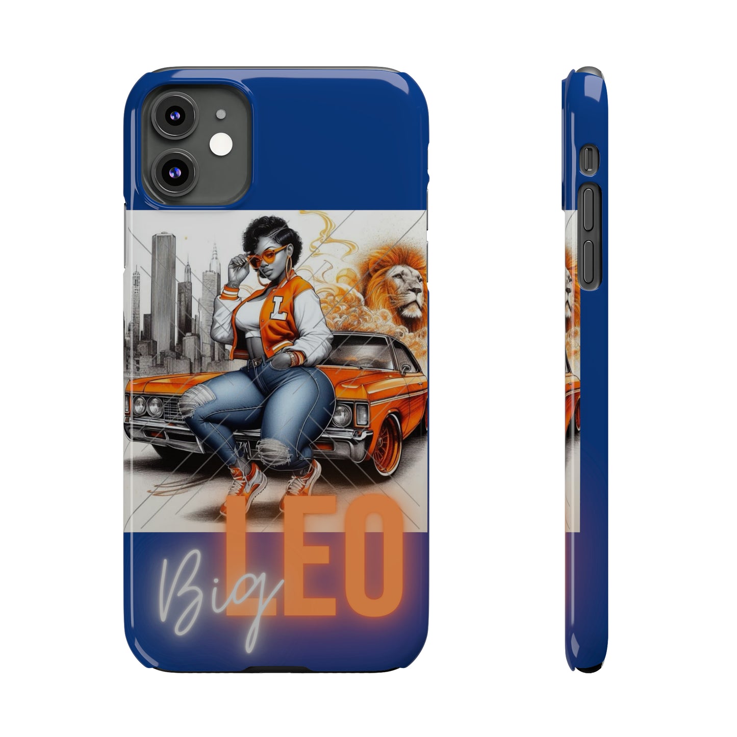 Leo Blue Phone Cases - iPhone 11 - Phone Case