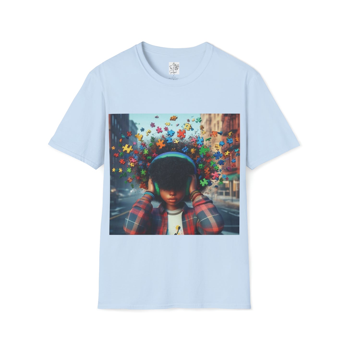 Autism Tee - Light Blue / S - T-Shirt