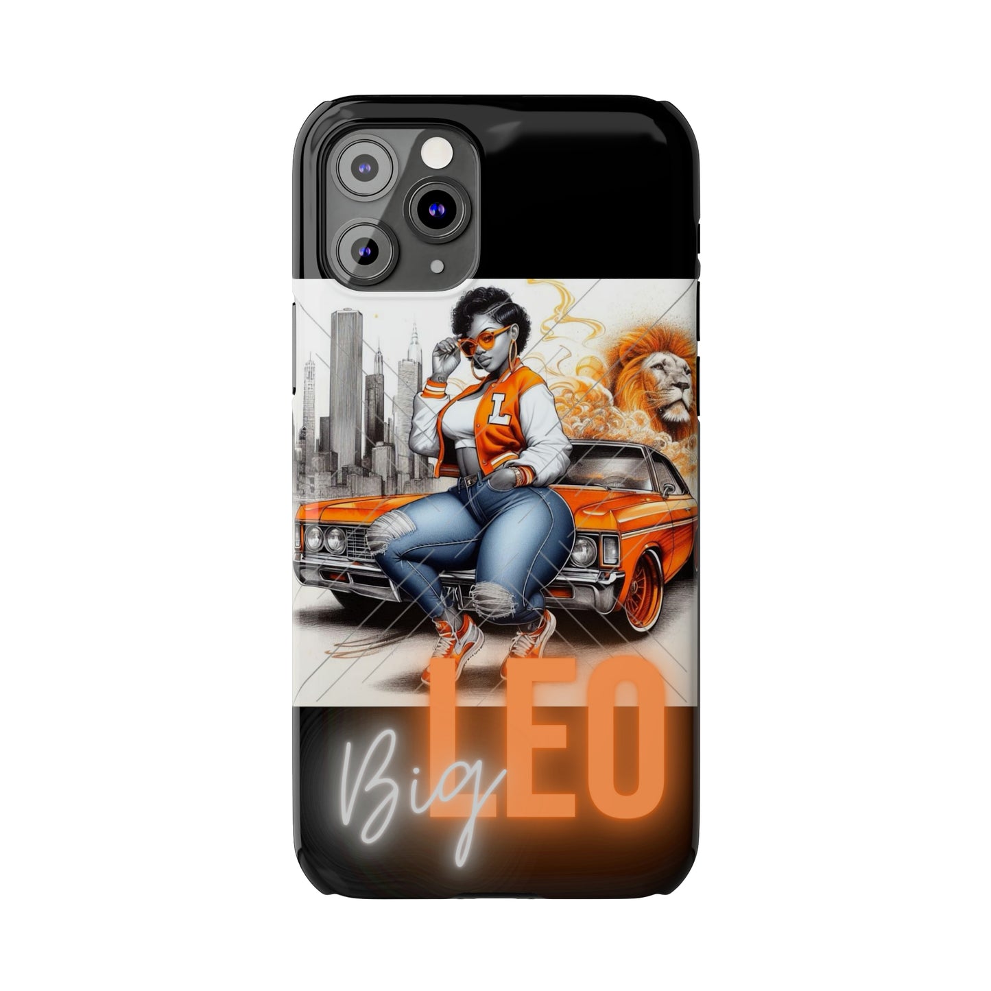 Leo Blk Phone Cases - Phone Case