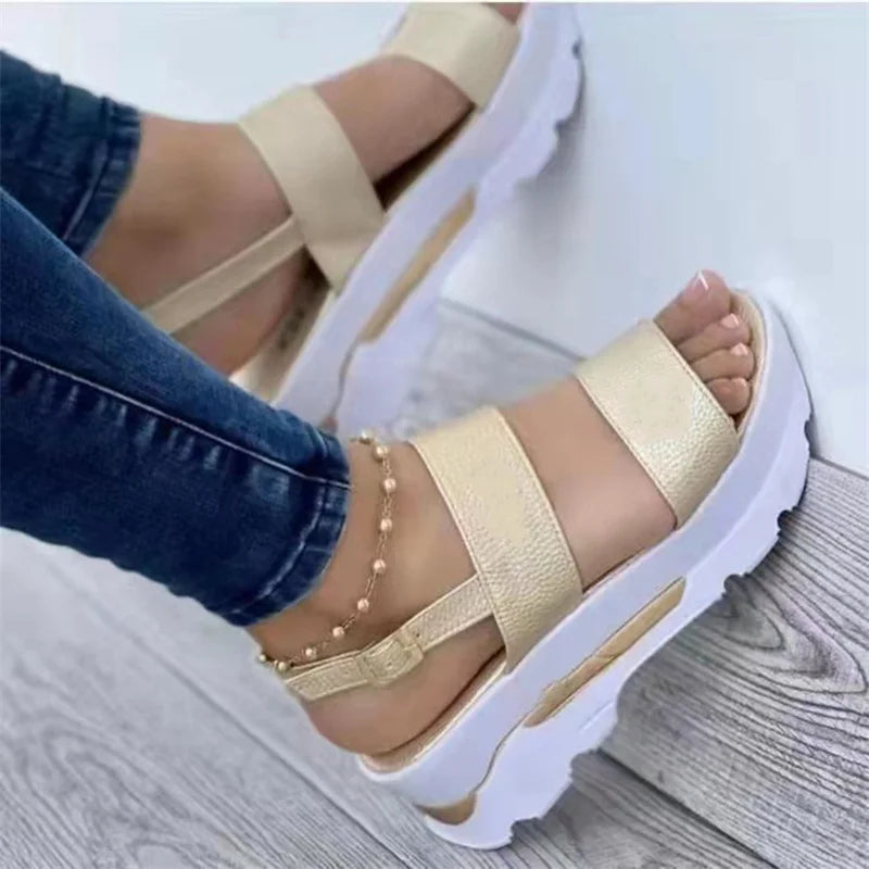 Wendy Wedge Sandals