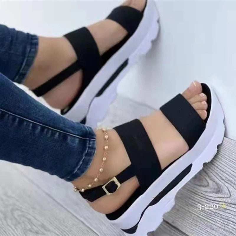 Wendy Wedge Sandals