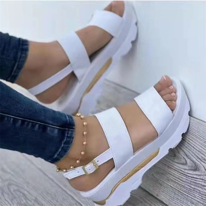 Wendy Wedge Sandals