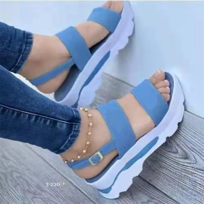 Wendy Wedge Sandals