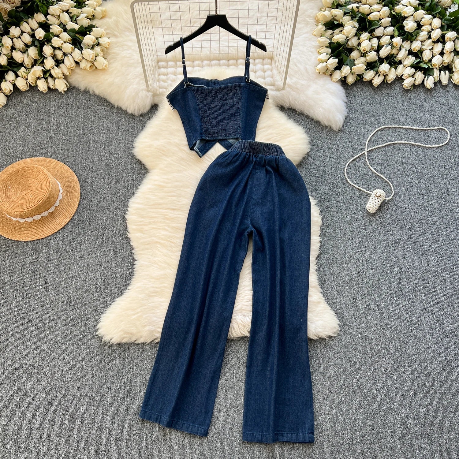 Deni 2-Piece Denim Set