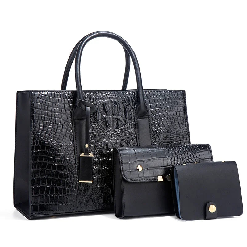 TRASY Crocodile Handbag