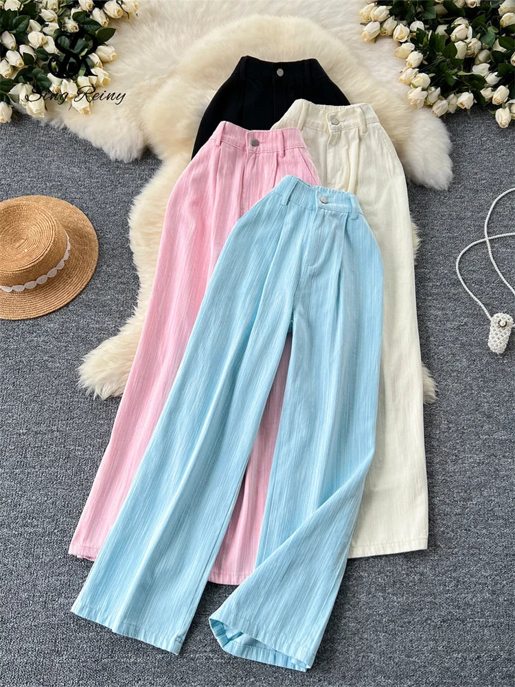 American Retro Wide Leg Pants