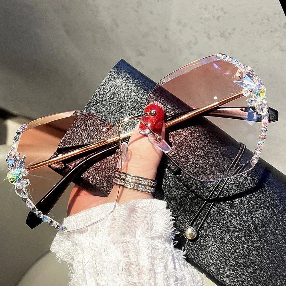 Rhinestone Vintage Sunglasses