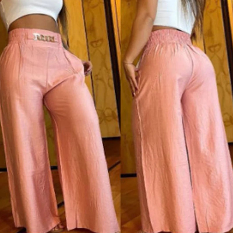 Hanna High Waist Wide Leg Pants