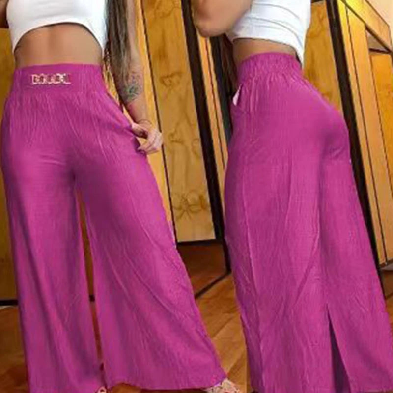 Hanna High Waist Wide Leg Pants