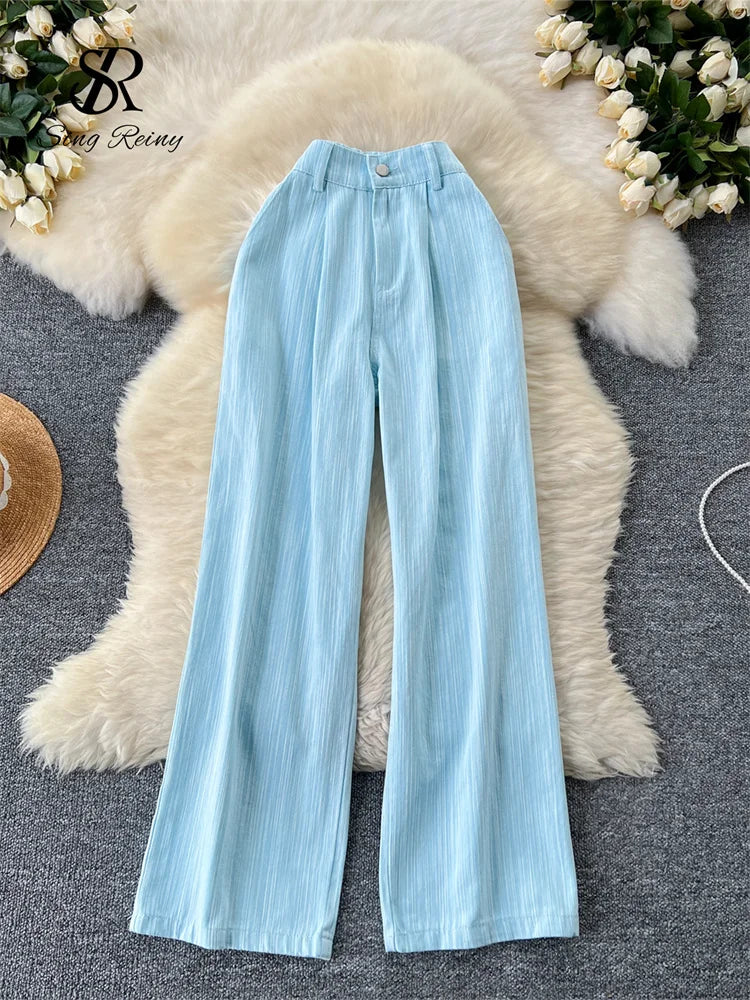 American Retro Wide Leg Pants