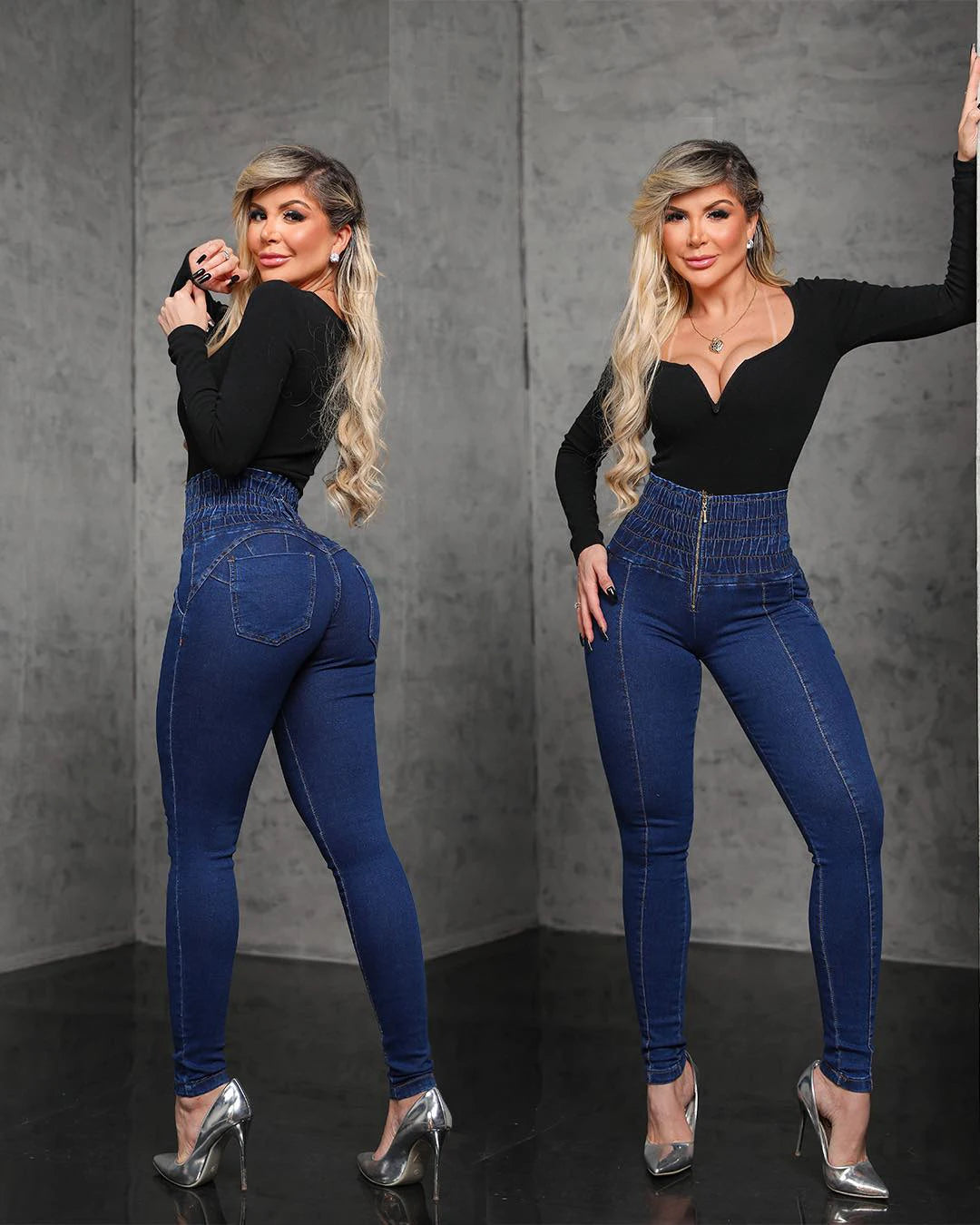 Sexy Slimming High Waisted Jeans - jeans