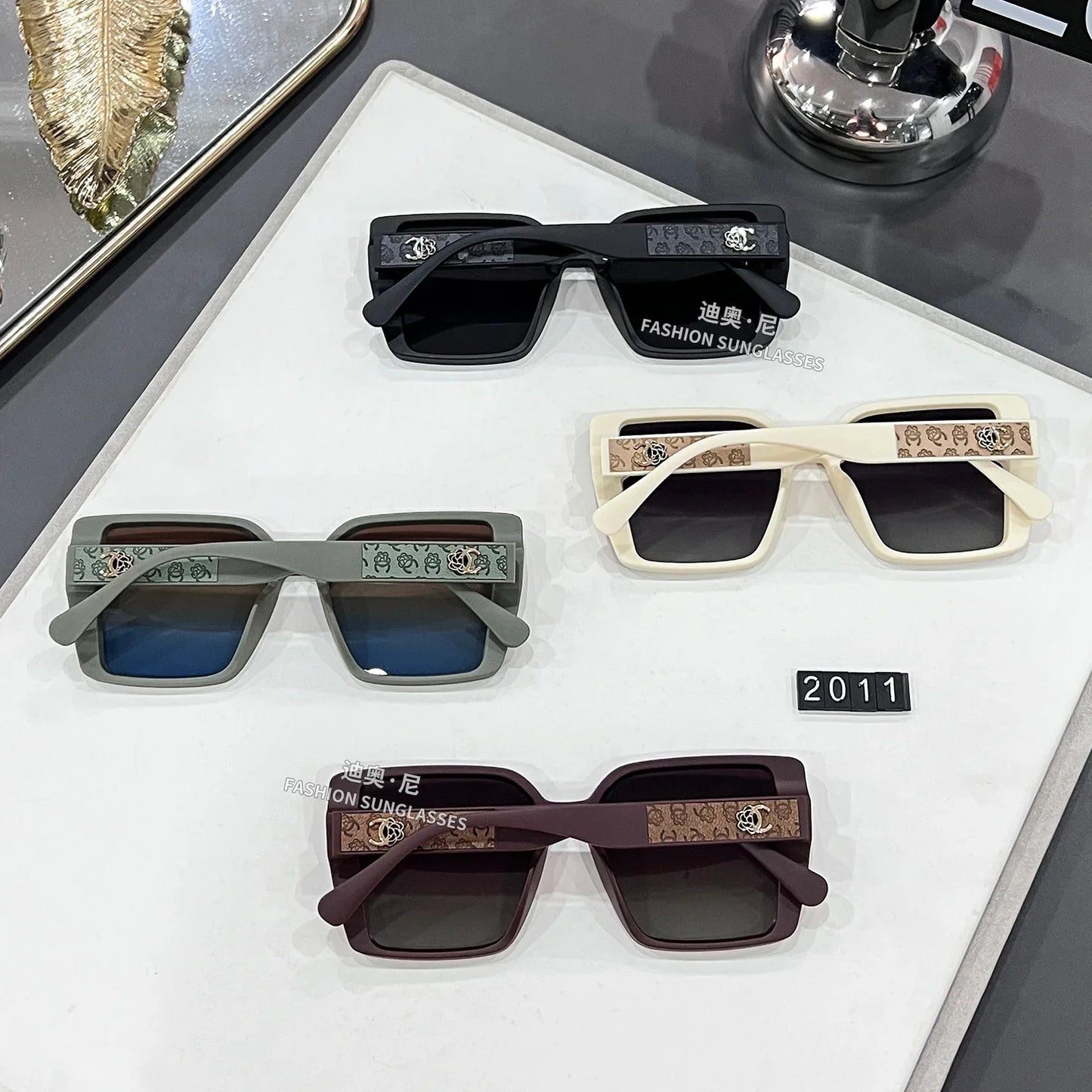 Polarized Square Sunglasses