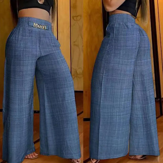 Hanna High Waist Wide Leg Pants