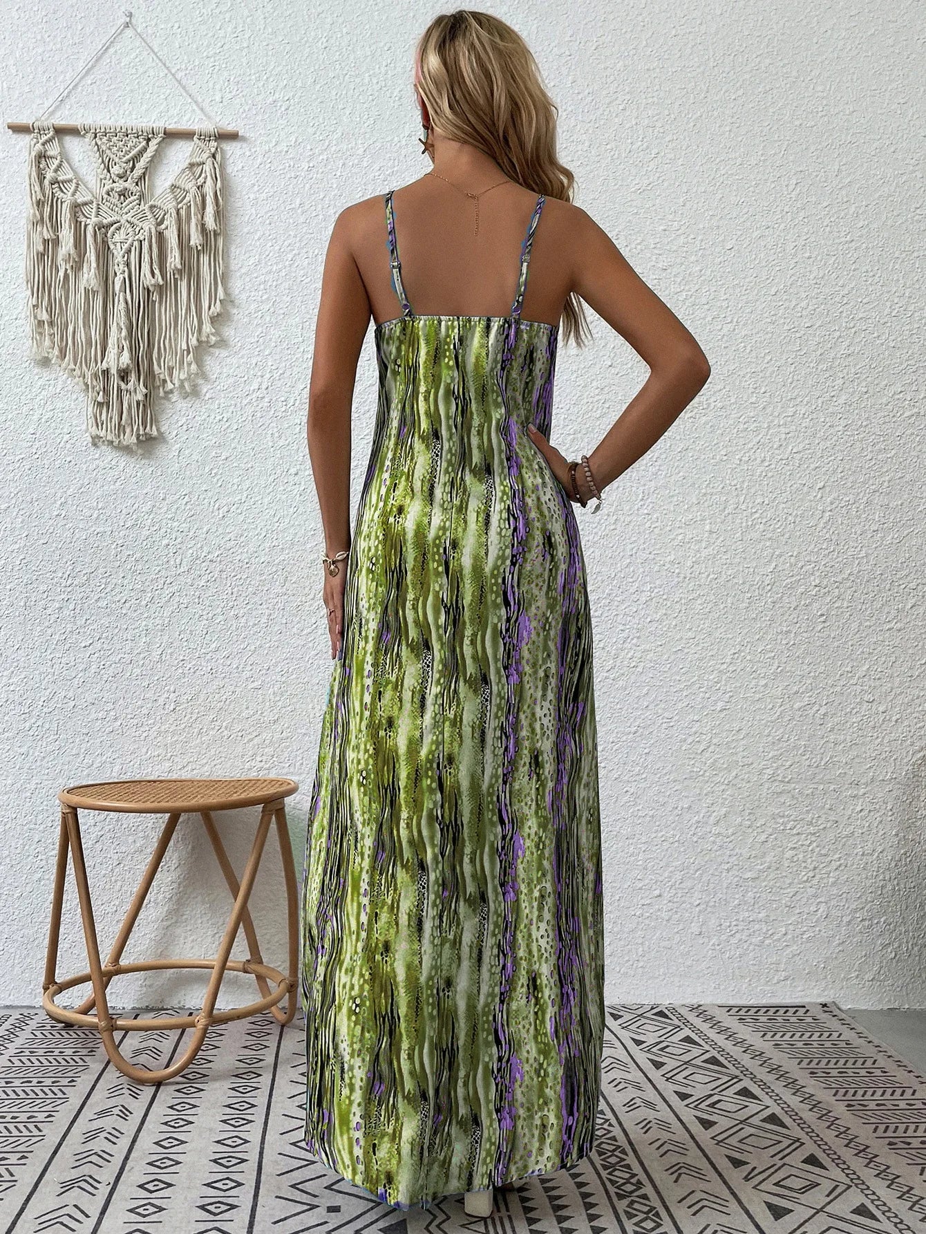 Befree Long Tie Dye Casual Maxi Dress