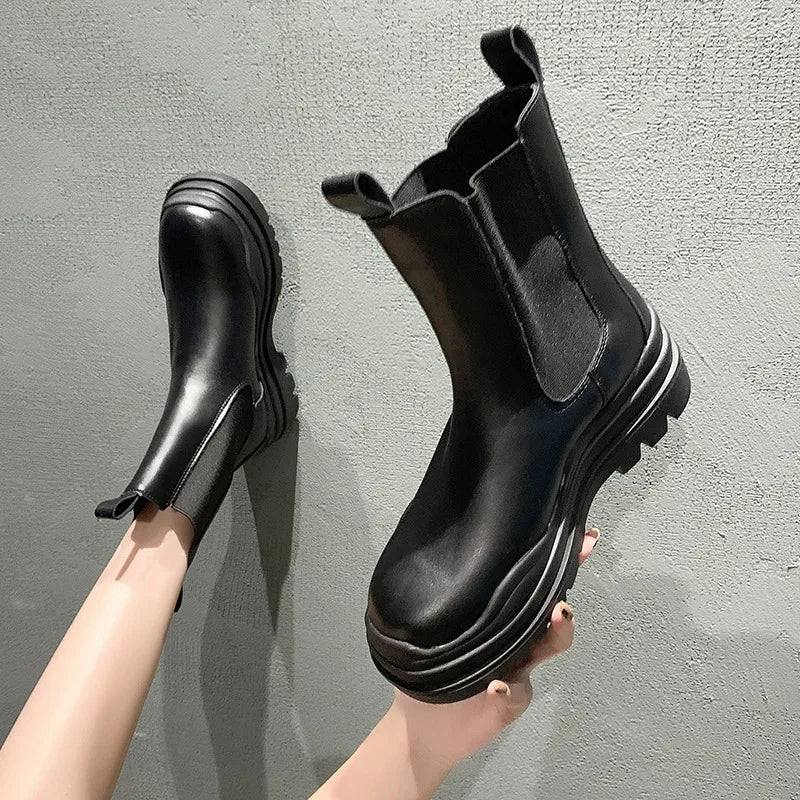 Tia Thick Bottom Fashion Boots