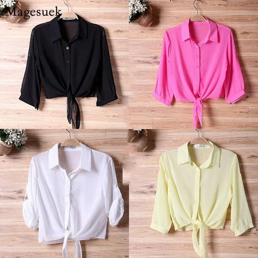 Chyna Chiffon Blouse - tops