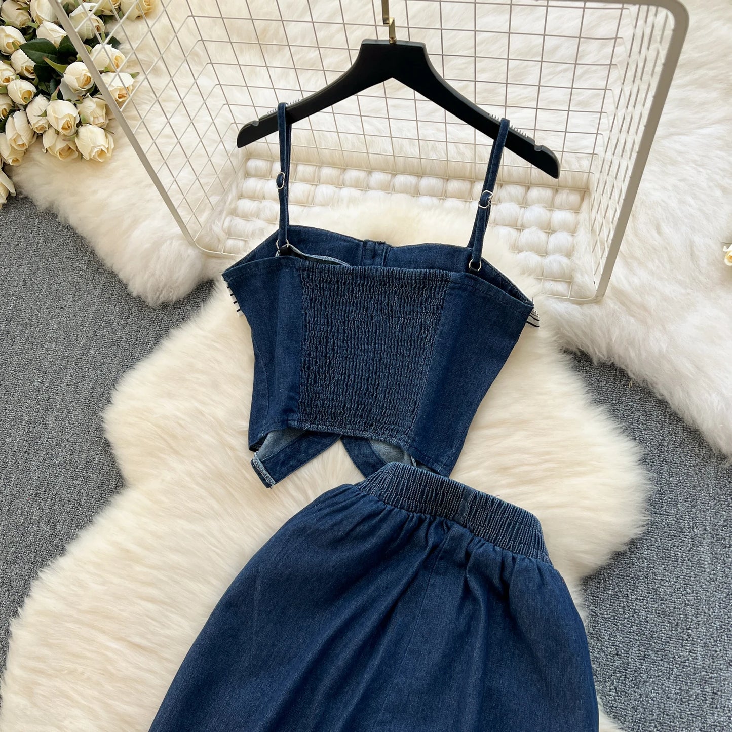 Deni 2-Piece Denim Set