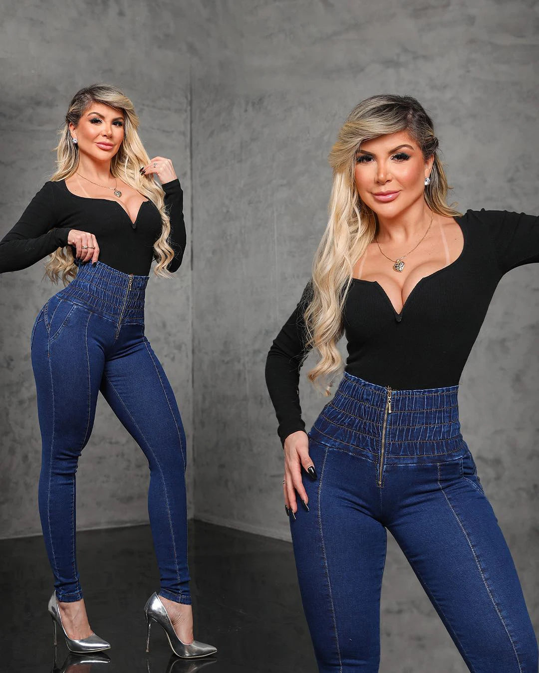 Sexy Slimming High Waisted Jeans - jeans