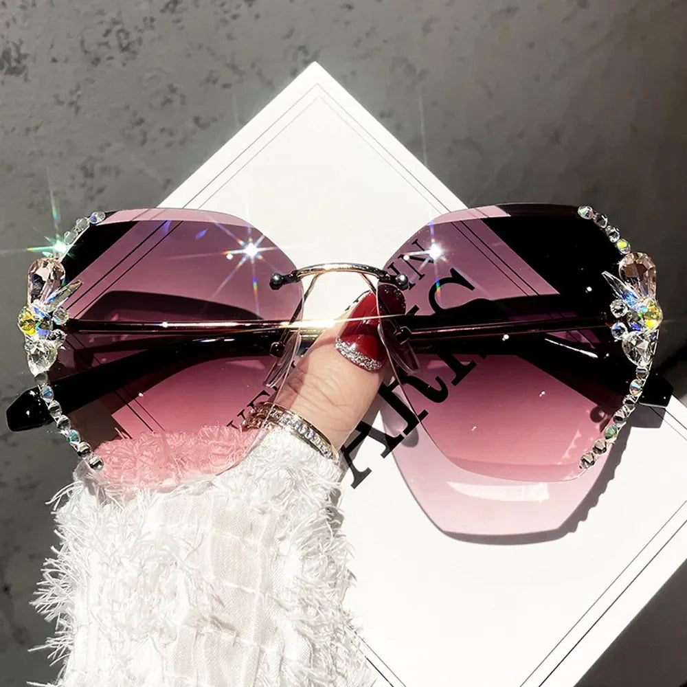 Rhinestone Vintage Sunglasses