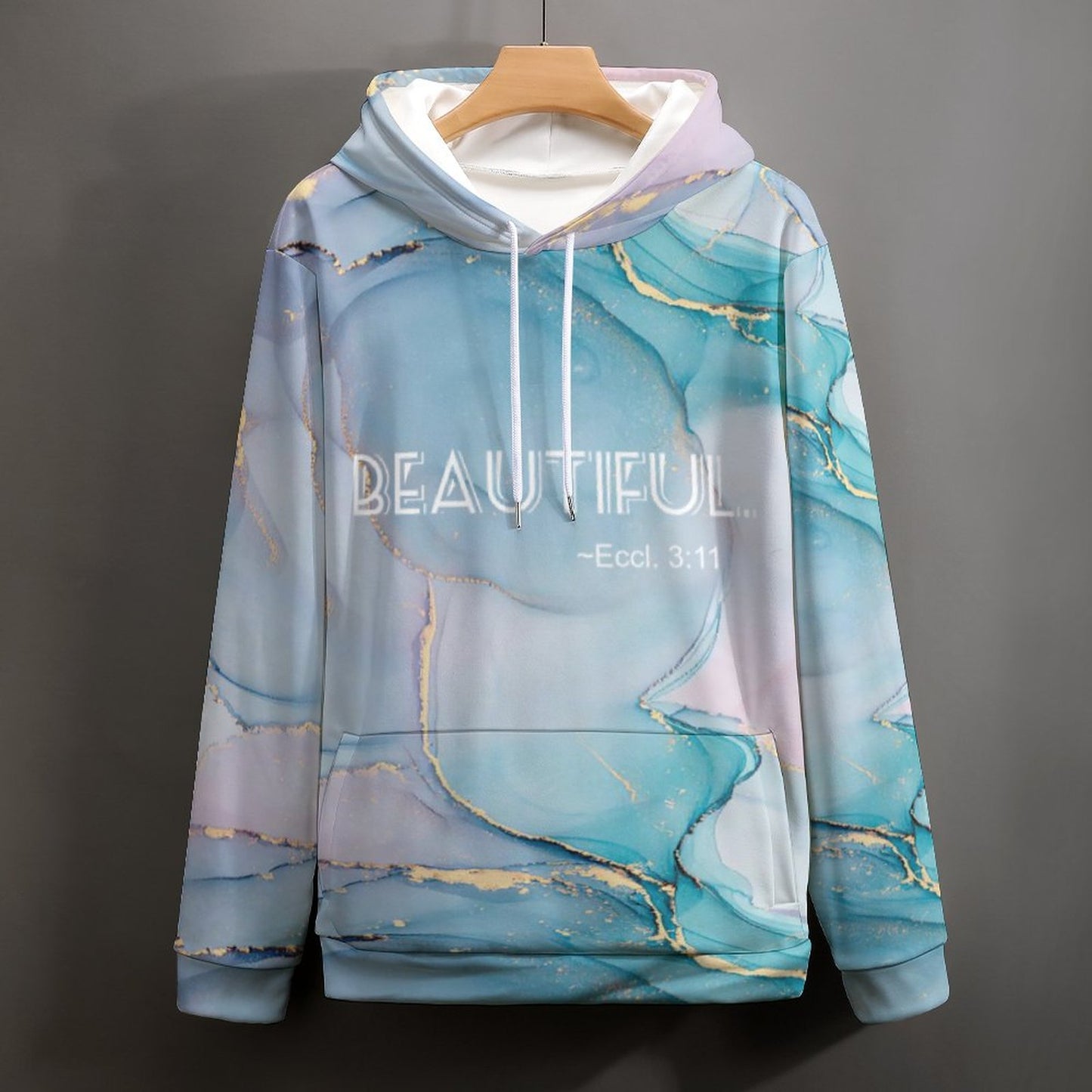 Beautiful Marble Graphic Hoodie